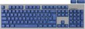 Genesis Lead 300 granatowe Double Shot Keycaps