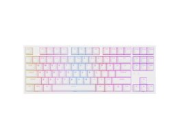 Genesis Thor 404 TKL biała RGB Kailh Box Brown V2