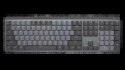 Klawiatura bezprzewodowa Logitech MX Mechanical Clicky grafitowa - 920-010759