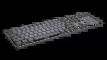 Klawiatura bezprzewodowa Logitech MX Mechanical Clicky grafitowa - 920-010759 Klawiatura bezprzewodowa Logitech MX Mechanical Clicky grafitowa - 920-010759
