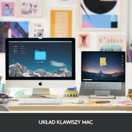 Logitech MX Keys Mini for Mac Jasnoszary