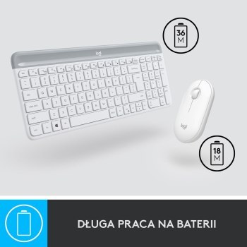 Logitech MK470 Biała Logitech MK470 Biała