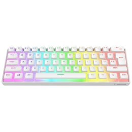 Rampage Klawiatura Mechaniczna RADIANT K11 RGB PUDDING RED