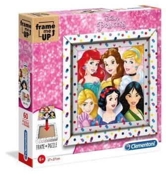 Clementoni Frame Me Up 38805 Księżniczki Disney (60 elementów) Clementoni Frame Me Up 38805 Księżniczki Disney (60 elementów)