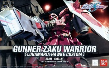 HG 1/144 GUNNER ZAKU WARRIOR (LUNAMARIA HAWKE C.) HG 1/144 GUNNER ZAKU WARRIOR (LUNAMARIA HAWKE C.)