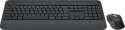 Zestaw bezprzewodowy klawiatura + mysz Logitech MK650 grafitowa 920-011004