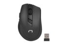 Zestaw klawiatura + mysz membranowa NATEC Stingray NZB-1440 (USB (Radio 2.4 GHz); (US); kolor czarny; optyczna; 1600 DPI 800 DPI