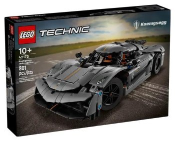 LEGO Technic 42173 Szary hipersamochód Koenigsegg Jesko Absolut LEGO Technic 42173 Szary hipersamochód Koenigsegg Jesko Absolut