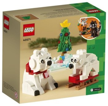LEGO Zimowe niedźwiedzie polarne 40571 LEGO Zimowe niedźwiedzie polarne 40571