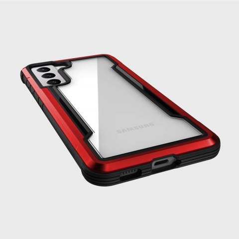 X-Doria Raptic Shield - Etui aluminiowe Samsung Galaxy S21 (Antimicrobial protection) (Red) X-Doria Raptic Shield - Etui aluminiowe Samsung Galaxy S21 (Antimicrobial protection) (Red)
