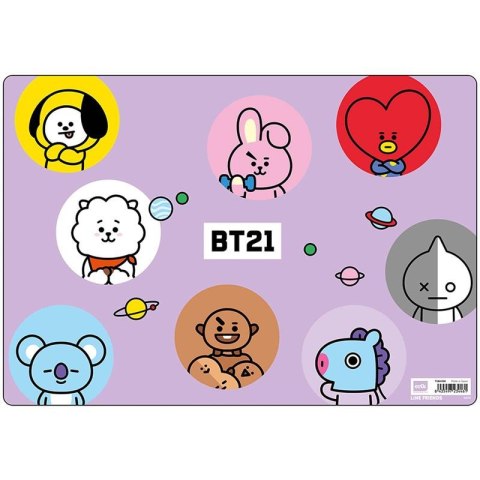LINE FRIENDS BT21 - Podkładka stołowa / na biurko (49.5x34.5 cm) LINE FRIENDS BT21 - Podkładka stołowa / na biurko (49.5x34.5 cm)