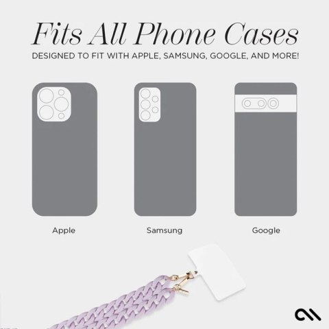 Case-Mate Phone Crossbody Chain - Łańcuszek na ramię do telefonu (Lavender) Case-Mate Phone Crossbody Chain - Łańcuszek na ramię do telefonu (Lavender)
