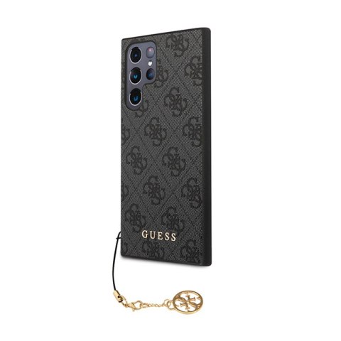 Guess 4G Charms Collection - Etui Samsung Galaxy S24 Ultra (czarny) Guess 4G Charms Collection - Etui Samsung Galaxy S24 Ultra (czarny)