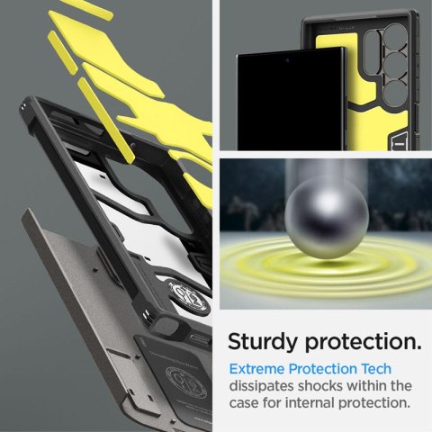 Spigen Tough Armor - Etui do Samsung Galaxy S24 Ultra (Gunmetal) Spigen Tough Armor - Etui do Samsung Galaxy S24 Ultra (Gunmetal)
