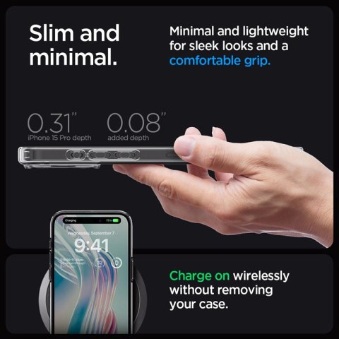 Spigen Ultra Hybrid - Etui do iPhone 15 Pro (Space Crystal) Spigen Ultra Hybrid - Etui do iPhone 15 Pro (Space Crystal)