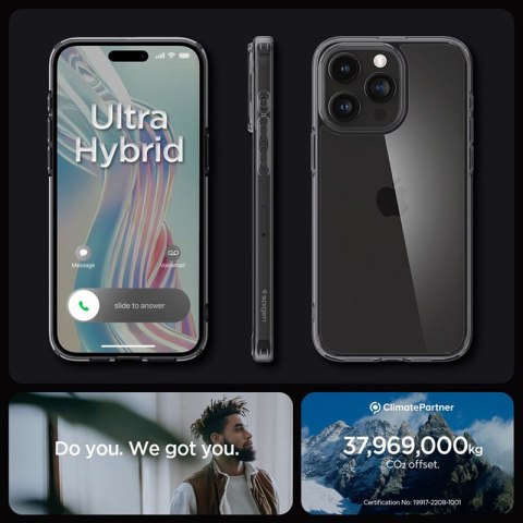 Spigen Ultra Hybrid - Etui do iPhone 15 Pro (Space Crystal) Spigen Ultra Hybrid - Etui do iPhone 15 Pro (Space Crystal)