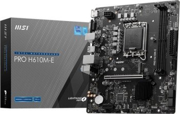 Płyta główna MSI PRO H610M-E Płyta główna MSI PRO H610M-E