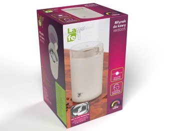 LAFE MŁYNEK DO KAWY MKB-005 KOŚĆ SŁONIOWA LAFE MŁYNEK DO KAWY MKB-005 KOŚĆ SŁONIOWA