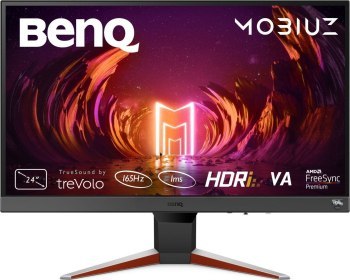 Monitor BenQ EX240N - 23.8'' | VA | Full HD| 165 Hz | DisplayPort, HDMI | HDR | Głośniki 2 x 2.5 W | VESA 100