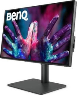 Monitor BenQ PD2506Q - 25'' | IPS | QHD | 60 Hz | DisplayPort, HDMI 2.0, USB 3.2, USB-C | HDR | Głośniki 2 x 2.5 W | Pivot | VES