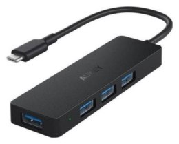 Aukey HUB USB-C | Ultra Slim | 4w1 | 4xUSB 3.1