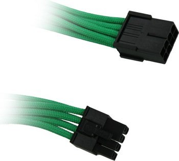 BitFenix 8-Pin PCIe przedłużacz 45cm - sleeved - zielono czarny BitFenix 8-Pin PCIe przedłużacz 45cm - sleeved - zielono czarny