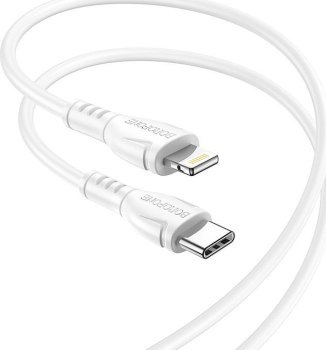 Borofone Kabel BX51 Triumph - Typ C na Lightning - 2,4A 1 metr biały Borofone Kabel BX51 Triumph - Typ C na Lightning - 2,4A 1 metr biały