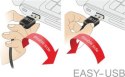 Delock micro USB 2.0m biały