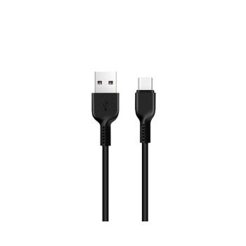 HOCO KABEL USB DO TYP C FLASH X20 2 METRY CZARNY HOCO KABEL USB DO TYP C FLASH X20 2 METRY CZARNY