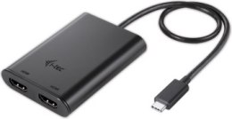 I-tec USB-C Dual HDMI Video Adapter 2x HDMI PORT 4K Ultra HD kompatybilny z Thunderbolt3