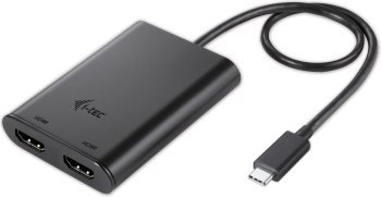 I-tec USB-C Dual HDMI Video Adapter 2x HDMI PORT 4K Ultra HD kompatybilny z Thunderbolt3
