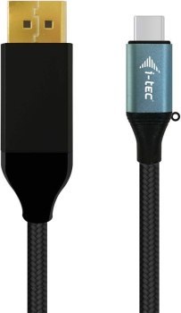 I-tec USB-C do Display Port Adapter kablowy 1x DP 4K Ultra HD/60 Hz 150cm kompatybilny z Thunderbolt 3