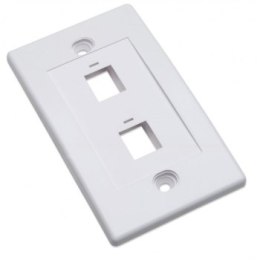 Intellinet 163293 Panel do gniazda natynkowego 2x Keystone_