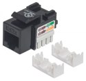 Intellinet 210416 Moduł Keystone RJ45 UTP Cat5e, Punch-Down, czarny