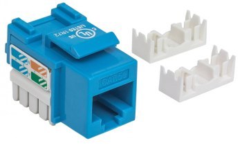 Intellinet 210546 Moduł Keystone RJ45 UTP Cat5e, Punch-Down, niebieski_ Intellinet 210546 Moduł Keystone RJ45 UTP Cat5e, Punch-Down, niebieski_