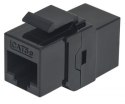 Intellinet 504775 Adapter/łącznik Keystone Cat5e UTP, czarny