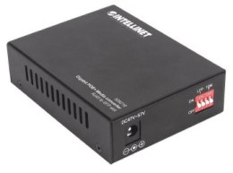 Intellinet 508216 Media konwerter Gigabit 1000Base-T RJ45 na Slot SFP, injector PoE+
