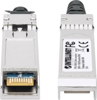Intellinet 508391 Łącze Twinax SFP+ 10G DAC pasywne, MSA, 1m Intellinet 508391 Łącze Twinax SFP+ 10G DAC pasywne, MSA, 1m