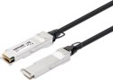 Intellinet 508506 Łącze Twinax QSFP+ 40G DAC pasywne, MSA, 1m