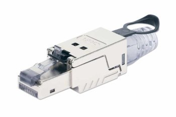 Intellinet 790741 Wtyk modularny RJ45 Cat6a 10G beznarzędziowy, STP Intellinet 790741 Wtyk modularny RJ45 Cat6a 10G beznarzędziowy, STP