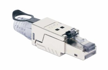 Intellinet 790741 Wtyk modularny RJ45 Cat6a 10G beznarzędziowy, STP Intellinet 790741 Wtyk modularny RJ45 Cat6a 10G beznarzędziowy, STP