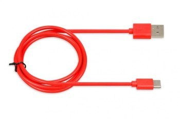 Kabel IBOX IKUMTCR (USB 2.0 typu A - USB typu C ; 1m; kolor czerwony) Kabel IBOX IKUMTCR (USB 2.0 typu A - USB typu C ; 1m; kolor czerwony)