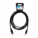 Kabel IBOX USB 2.0 A-B M/M 3M DRUKARKA IKU2D30 (USB 2.0 typu A M - USB 2.0 typu B M; 3m; kolor czarny)