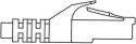 LogiLink 1.0m pomarańczowy