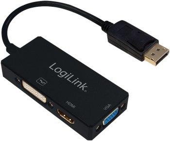 LogiLink DisplayPort - DVI/HDMI/VGA LogiLink DisplayPort - DVI/HDMI/VGA