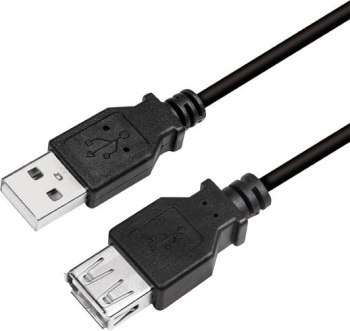 LogiLink USB 5.0m czarny LogiLink USB 5.0m czarny
