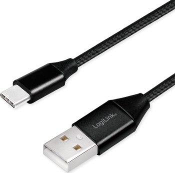 LogiLink USB-C 1.0m czarny LogiLink USB-C 1.0m czarny