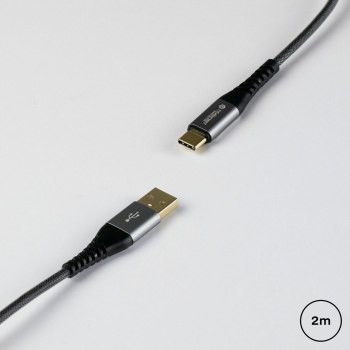 MSP Kevlar USB-A to USB-C Cable 2m MSP Kevlar USB-A to USB-C Cable 2m