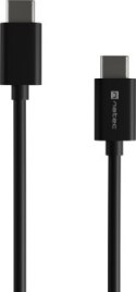 Natec Prati USB-C 2.0m czarny PD 100W