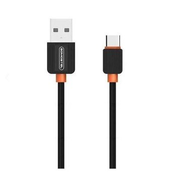 SOMOSTEL KABEL USB TYP-C 2A CZARNY 2000MAH QUICK CHARGER 1M POWERLINE SMS-BP03 BLACK SOMOSTEL KABEL USB TYP-C 2A CZARNY 2000MAH QUICK CHARGER 1M POWERLINE SMS-BP03 BLACK